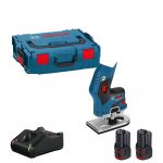 Bosch aku glodalica/frezer za ivice GKF 12V-8 (2 x 3 Ah)