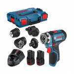 Bosch aku bušilica/odvijač GSR 12V-15 FC Set