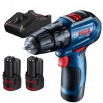 Bosch aku udarna bušilica/odvijač GSB 12V-30 (2 x 2Ah)
