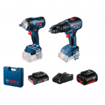 Bosch aku udarni odvijač GDS 18V-400 + GSB 18V-50 set