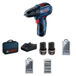 Bosch aku bušilica/odvijač GSR 12V-30 (2 x 2Ah)