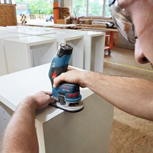 Bosch aku glodalica/frezer za ivice GKF 12V-8 (2 x 3 Ah) - Image 2