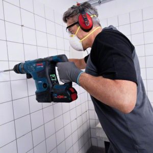 Bosch aku čekić bušilica GBH 18V-34 CF SOLO - Image 4