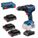 Bosch aku bušilica/odvijač GSR 18V-50 (3 x 2 Ah)