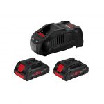 Bosch set 2 x baterije ProCORE 18V 4.0Ah + brzi punjač GAL 1880 CV