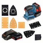 Bosch aku vibraciona brusilica GSS 18V-10 Professional (2 x 5 Ah)