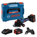 Bosch ugaona brusilica EXPERT EXWX18V-15PS X-LOCK (2x8 Ah)
