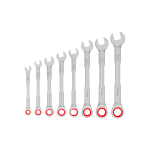 Bosch set kombinovanih ključeva sa čegrtaljkom 8-19 mm 8 kom. - 1 600 A03 AG5