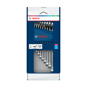 Bosch set kombinovanih ključeva sa čegrtaljkom 6-19 mm 12 kom. - 1 600 A03 AH4 - Image 2