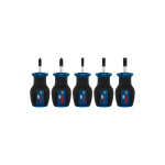 Bosch PRO set kratkih odvijača PZ/SL 5 kom. - 1 600 A03 HU7
